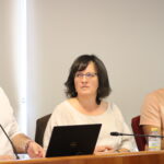 Foto Xabier P Igrexas Ana Marti nez e Filipe Abalde no Pleno
