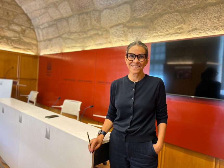 IMAXE Mercedes Roson en Raxoi