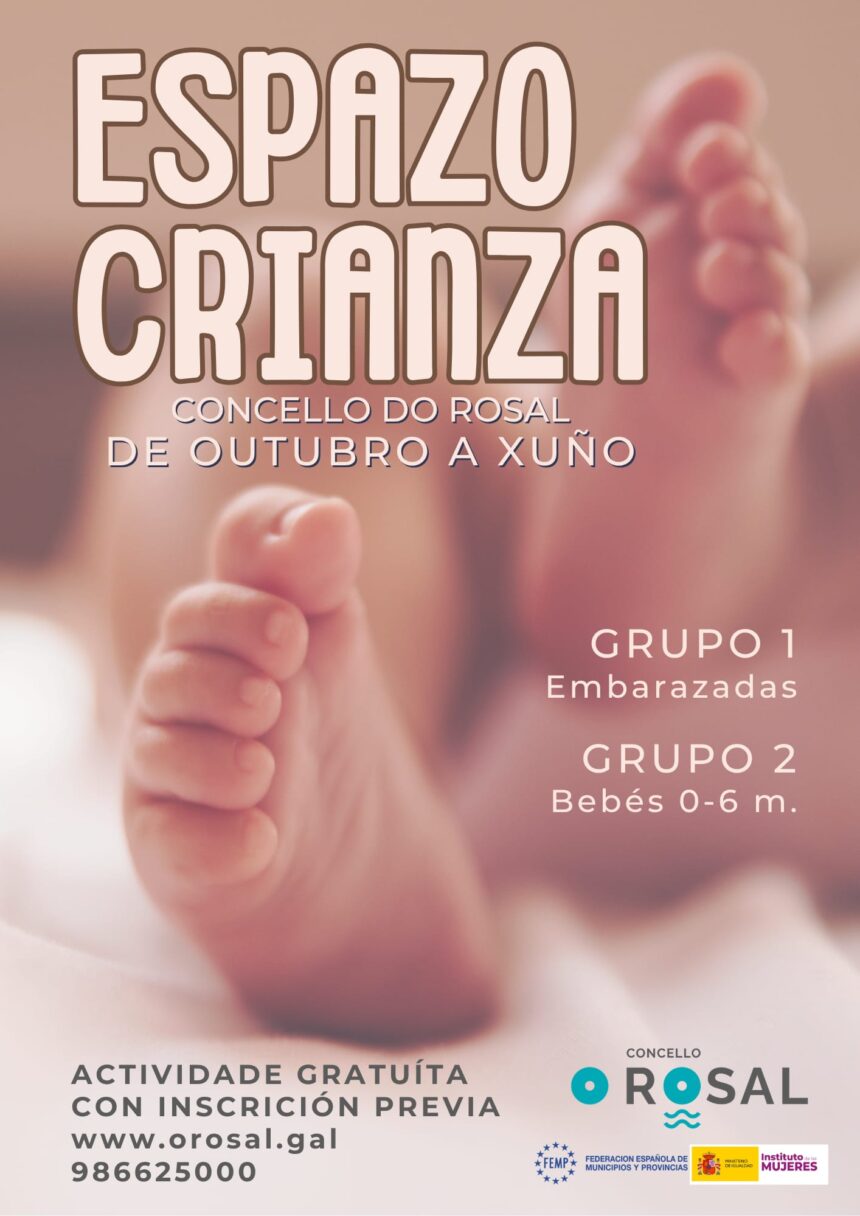 O Rosal crea rede arredor da maternidade e a paternidade co Espazo Crianza