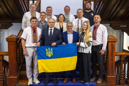 Recepcion a unha delegacion de Ucraina 1