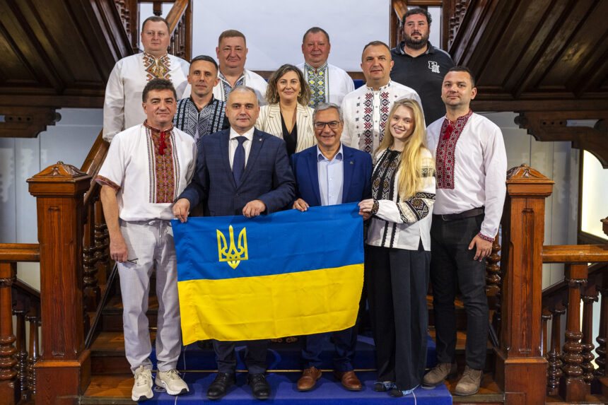 Recepcion a unha delegacion de Ucraina 1