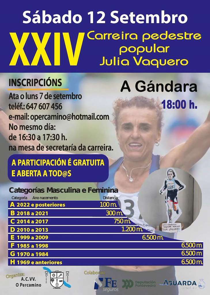Carreira pedestre popular julia vaquero a guarda img25162n1t0