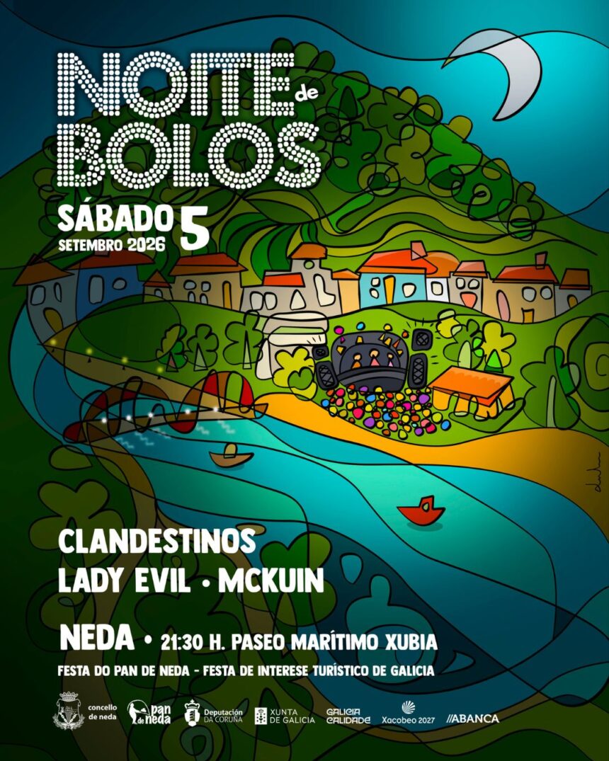 Cartel Noite de Bolos