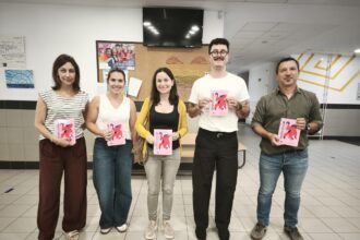 Entrega de axendas no IES SOUTOMAIOR 02