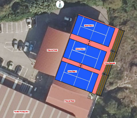 Infografia pistas de padel