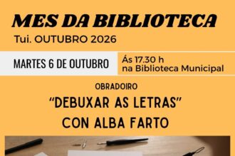 02102026 Obradoiro debuxar as letras de Alba Farto