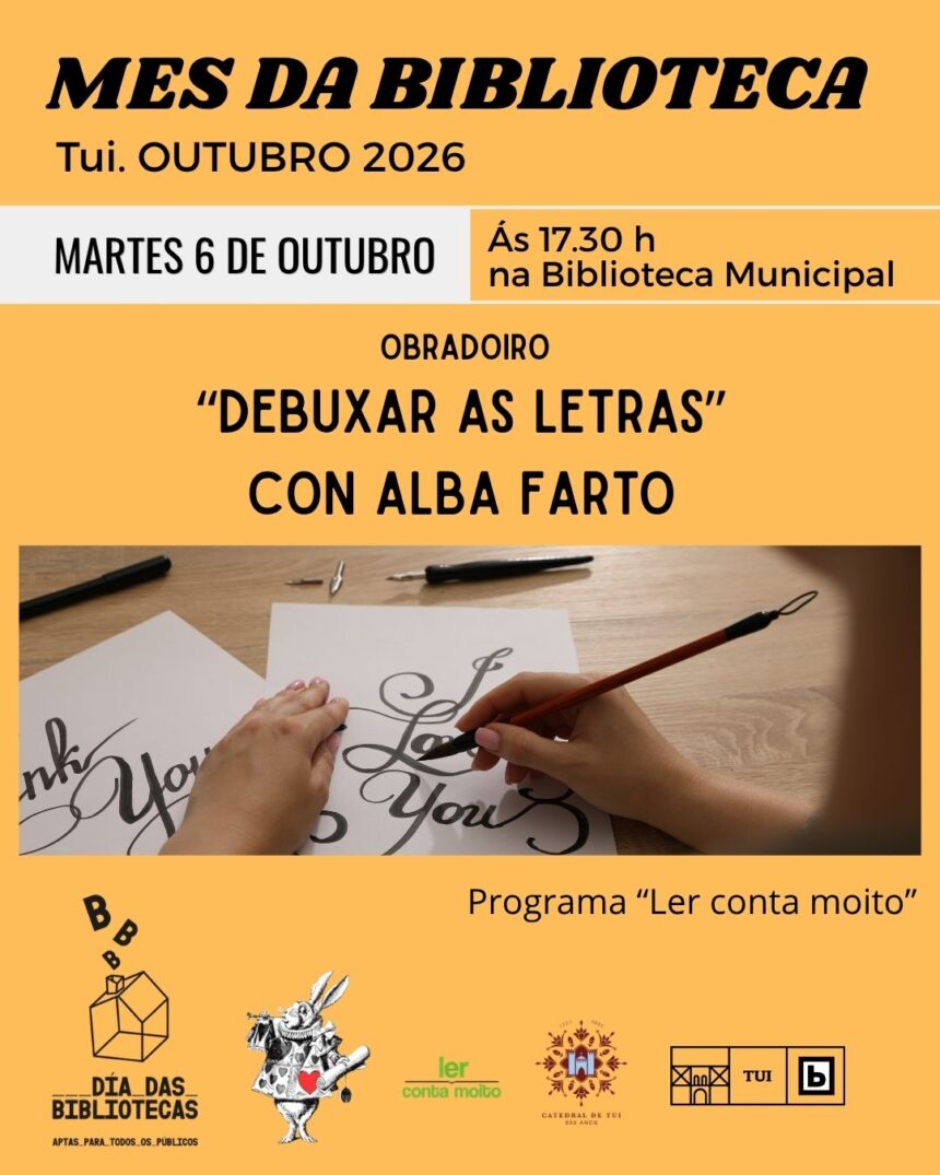 02102026 Obradoiro debuxar as letras de Alba Farto