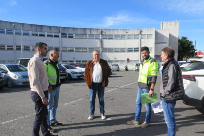 2026 10 29 Inicio obras praza Les Sables dOlonne