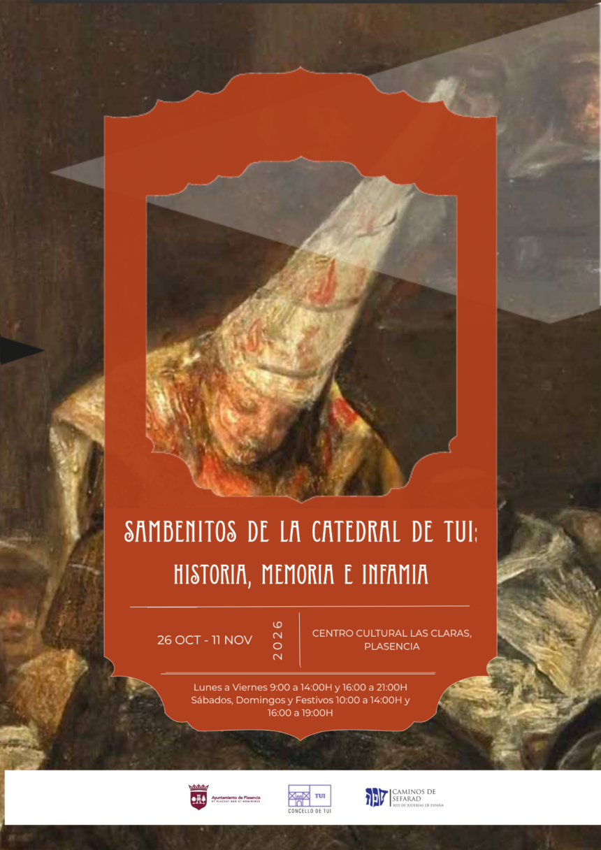 22102026 Exposicion Sambenitos de Tui en Plasencia Cartel