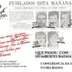 Cartel Humberto Baena