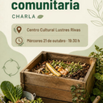Cartel da charla compostaxe domestica e comunitaria Outubro 2026