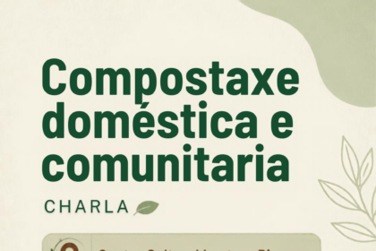 Cartel da charla compostaxe domestica e comunitaria Outubro 2026