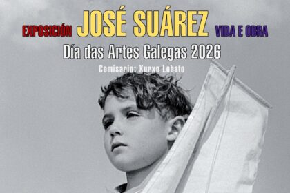 Cartel da exposicion Jose Suarez vida e obra 2026