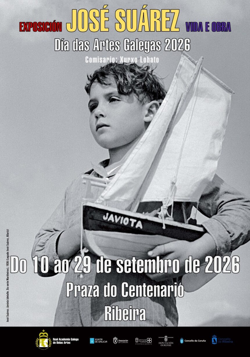 Cartel da exposicion Jose Suarez vida e obra 2026