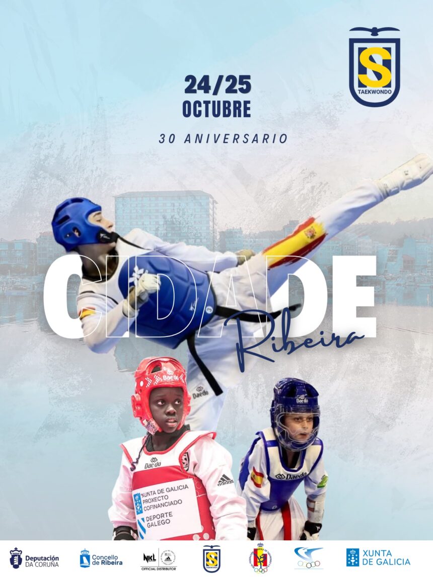 Cartel do Cidade de Ribeira de Taekwondo 2026