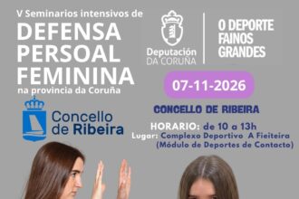 Cartel do Seminario de Defensa Persoal Feminina 2026