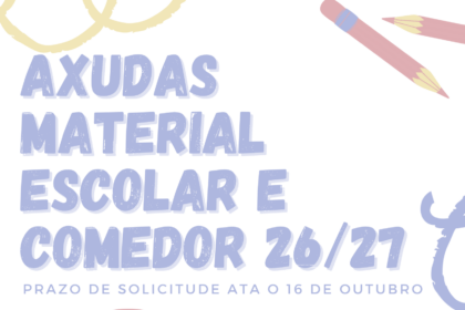 Cartel informativo Becas 2026 2027