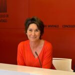 IMAXE Marta Alvarez en Raxoi