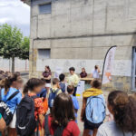 Imaxe dunha das actividades dos campamentos municipais celebrados este ano no Rosal