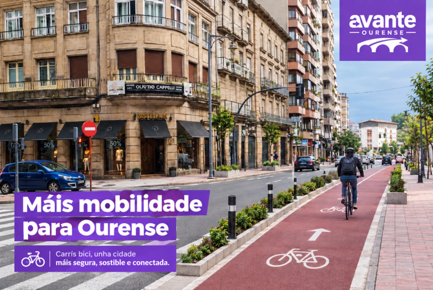 Mobilidade urbana em Ourense