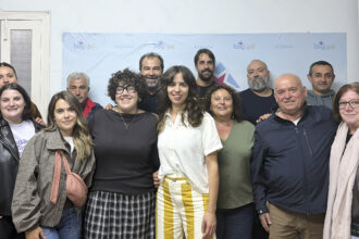 Arina Bua con membros do BNG de Morana 1