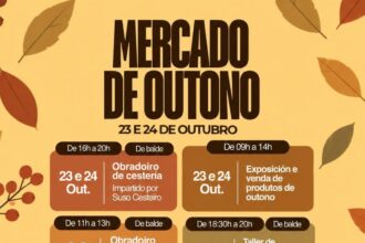Cartaz mercado outono