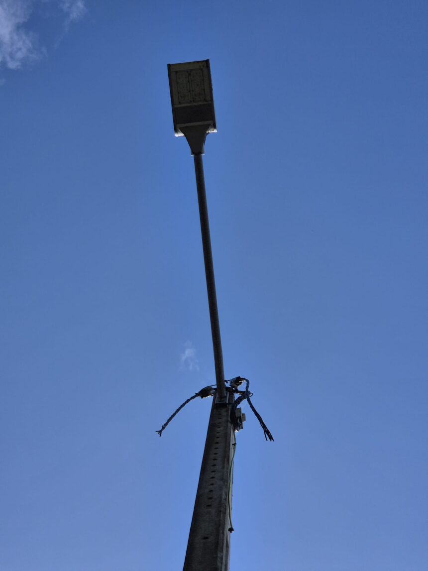 Robo de alumbrado publico marin 2